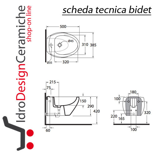 Azzurra Ceramiche Schede Tecniche.Sanitari Sospesi Azzurra Clas Mini Idrodesignceramiche Vendita On Line Sanitari Box Doccia E Accessori Per Il Bagno